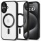 Husa Tech-Protect Magflex Iphone 16 magsafe satin negru