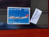 TS21 - Timbre serie CCCP - Elvetia - Helvetia 1972 Mi968, Stampilat