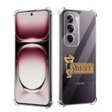 Husa antisoc pentru oppo reno12 pro, airbag pro, transparent, best