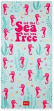 Cumpara ieftin Prosop de plaja - Good Vibes - Seahorse | Legami