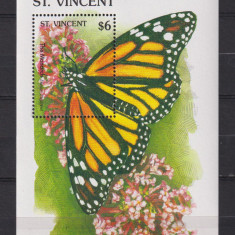 ST. VINCENT MI.BLOCK 84 MNH