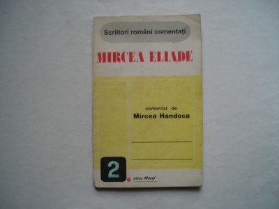 Mircea Eliade - Mircea Handoca foto