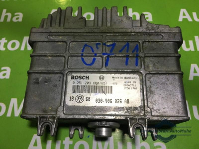 Calculator ecu Volkswagen Golf 3 (1991-1997) 0 261 203 650/651 foto