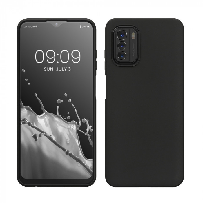 Husa kwmobile pentru Nokia G60 , Silicon, Negru, 57531.01