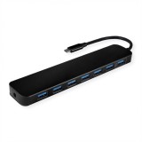 HUB USB 3.2 Gen 1-C la 7 x USB-A, Value 14.99.5040