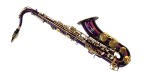 Saxofon Tenor MOV clape aurii Karl Glaser Saxophone Bb