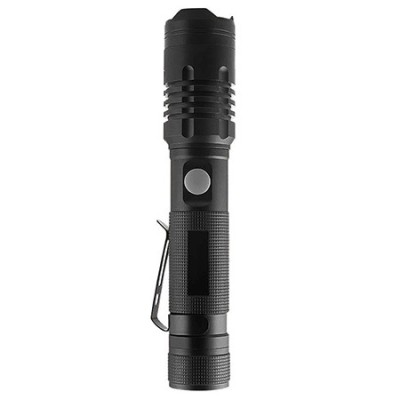 Lanterna led 10w aluminiu cu incarcare usb tip c foto