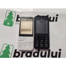 Carcasa Compatibila pentru Nokia 225 neagra , Kit Complet Fara Logo