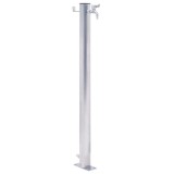Cumpara ieftin Coloana de apa de gradina, 40 cm, otel inoxidabil, rotund