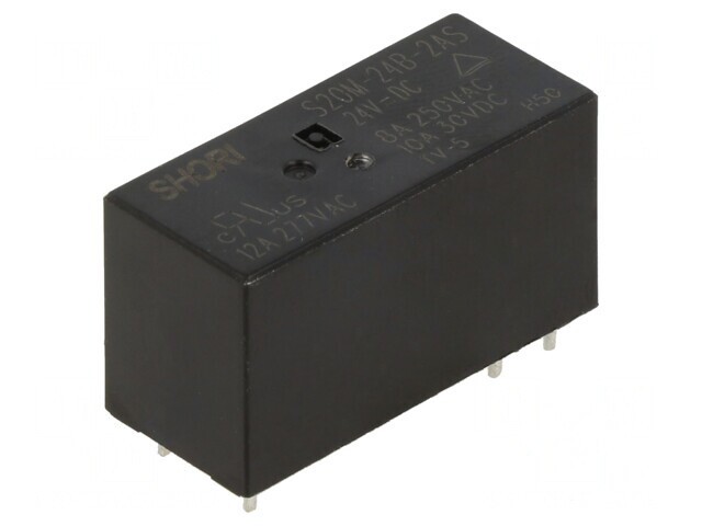 Releu electromagnetic DPDT 12VDC 5A