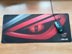 Mouse pad gaming XL 69 x 29 cm, Asus ROG. foto