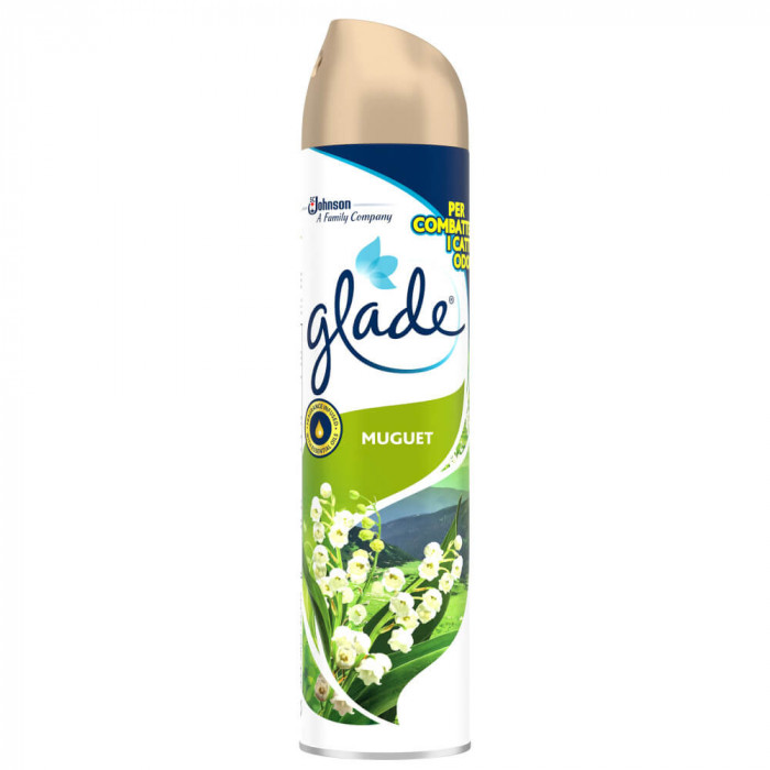 Odorizant de Camera GLADE Spray, Lacramioare, 300 ml, Odorizant Glade Lacramioare, Odorizant de Camera Glade, Odorizant Camera Glade, Odorizant Glade