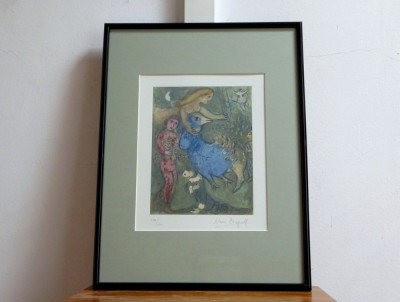 Cromolitografie Marc Chagall,&amp;lsquo;The Circus-Frontispiece&amp;rsquo;| RARA foto