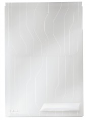 Mapa Leitz Combifile Jumbo, Cu Eticheta, Pp, A4, 200 Mic, 150 Coli, Pre-perforata, 3 Buc/set, Transp foto