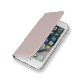 Husa Flip Carte Samsung Galaxy A42 rose gold