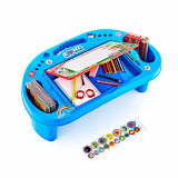 Masuta de activitati pentru copii 31x55x18 cm Activity Table Blue, Guclu Toys