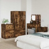 vidaXL Dulap de depozitare Stejar fumuriu 60 x 48 x 81 cm 888862