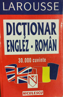 Dictionar englez-roman 30.000 cuvinte foto