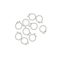 CLIPS VIERMUSI EXTRA CARP MAGGOT CLIPS 6 MM / 10 BUC / PLIC