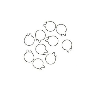CLIPS VIERMUSI EXTRA CARP MAGGOT CLIPS 6 MM / 10 BUC / PLIC foto