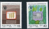 C2106 - Polonia 1988 - Evenimente 2v. neuzat,perfecta stare, Nestampilat