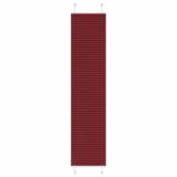 vidaXL Jaluzea plisată Bordeaux Roșu 40x200 cm Lățime țesătură 39,4 cm