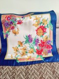Eșarfă-batic, deosebită model floral excepțional