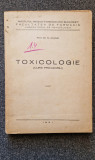 TOXICOLOGIE. Curs provizoriu - Ioanid