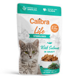 Cumpara ieftin Calibra Cat Life Pouch Sterilised Salmon ingravy, 85g