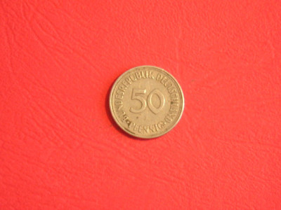 M3 C50 - Moneda foarte veche - Germania - 50 pfennig - 1950 litera J foto