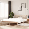 Cadru de pat, 140x190 cm, lemn masiv de pin, vidaXL