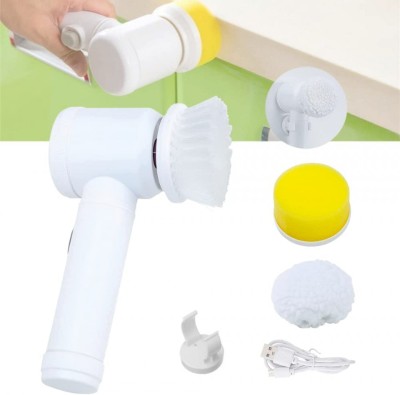 Perie de curatare Magic Brush 5 in 1, cu diferite capete de curatare foto