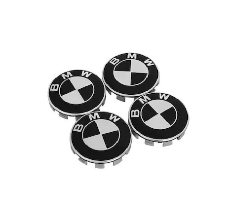 BMW Set 4 capace roti BMW jante aliaj BMW CAPACE CENTRALE ROTI diametru 68  mm | Okazii.ro