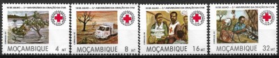 B0612 - Mozambic 1983 - Crucea Rosie 4v.neuzat,perfecta stare foto
