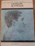 Versuri si Proza George Toparceanu - Editura Albatros, 1968, Colectia Lyceum, 350 pagini
