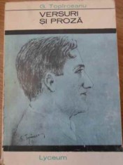 VERSURI SI PROZA-GEORGE TOPARCEANU-302739