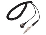 Cablu ESD Spiralat ELME 3m 1M&Omega; Antistatic Banana Clichet