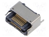 Conector PCB-PCB hermafrodit 20 PIN 0,5mm LSHM aurit SMT SAMTEC