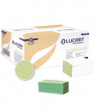 Cumpara ieftin Prosoape Hartie Lucart Easy Green, 21.5x25cm, 250 buc