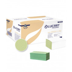 Prosoape Hartie Lucart Easy Green, 21.5x25cm, 250 buc