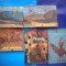 HOPCT LOT NR 976 MOORHUHN-DESENE ANIMATE-STEREO 3 D -5 CARTI POSTALE-NECIRCULATE