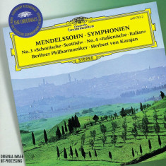 Mendelssohn: Symphonien - No. 3 Scottische; No. 4 Italienische | Berliner Philharmoniker, Herbert von Karajan