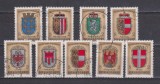 AUSTRIA 1976 HERALDICA MI. 1522-1530 STAMPILAT, Nestampilat