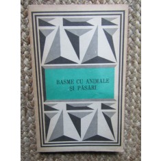 Basme cu Animale si Pasari, Ligia Birgu-Georgescu, Editura Minerva, 1987, Carte Povesti, Literatura Copii, Basm, Limba Romana