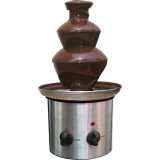 Cumpara ieftin F&acirc;nt&acirc;nă Ciocolată 3 Nivele, 170W, Oțel Inoxidabil, 800g Ciocolată, SuperChef, Profesională, Cascadă Desert
