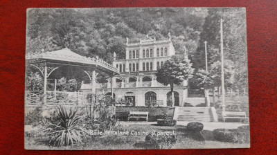 Baile Herculane 1925 Casino si parcul C.P. circ. foto