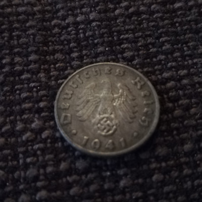 Germania Nazistă 5 reichspfennig 1941D (Munchen) foto