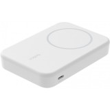 Baterie Externa Wireless Belkin BoostCharge Pro with Kickstand, 8000mAh, 15W, FQI, 1 x QI - 1 x USB-C, Alba BPD007btWH
