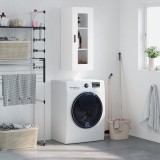 VidaXL Dulap montat pe perete, alb, 34,5x34x90 cm 828924