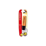 Textmarker Stabilo Boss, corp plastic, varf retezat 2-5 mm, portocaliu, blister